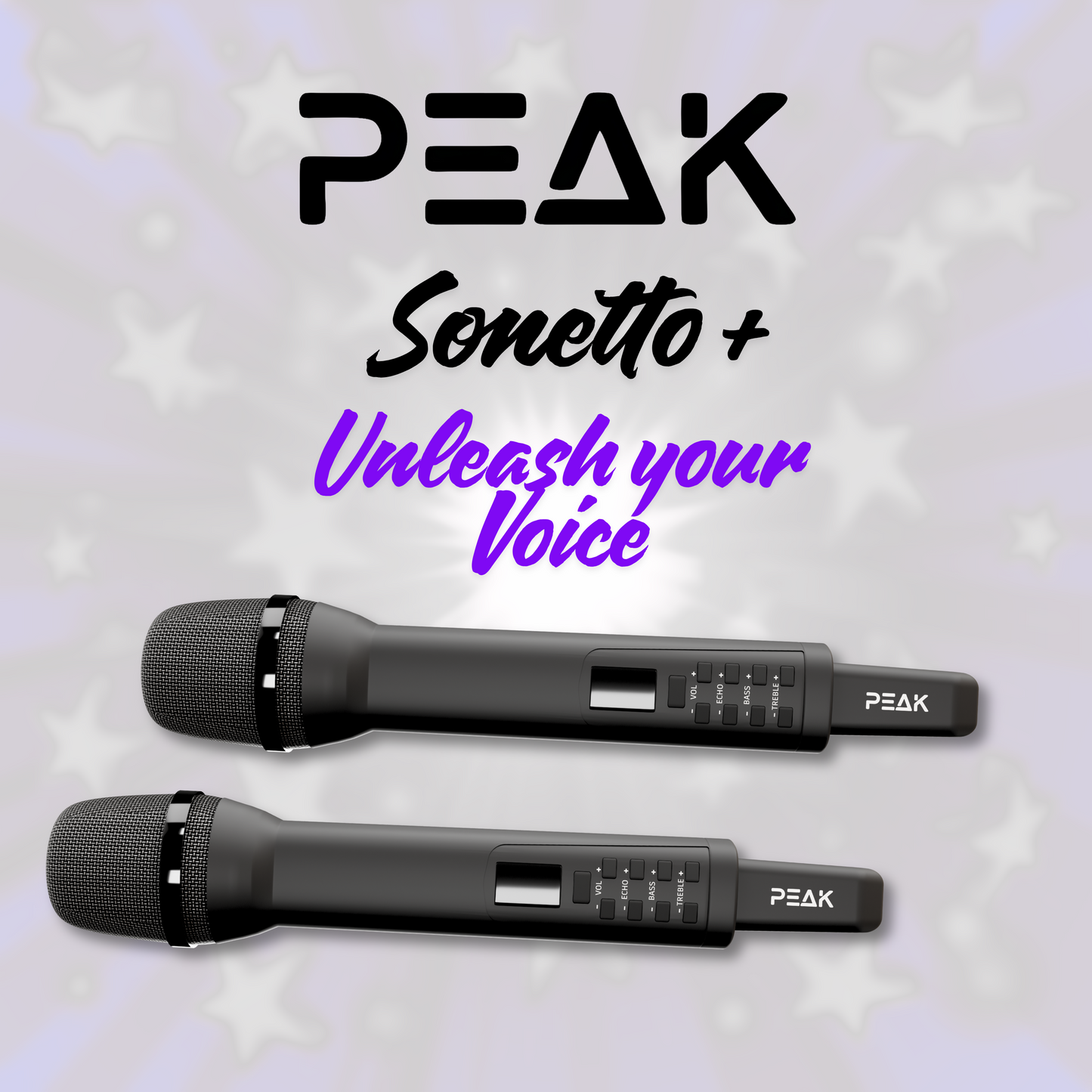 Sonetto+ Reference Series | Wireless Microphone Set of 4 with Studio-Grade Controls
