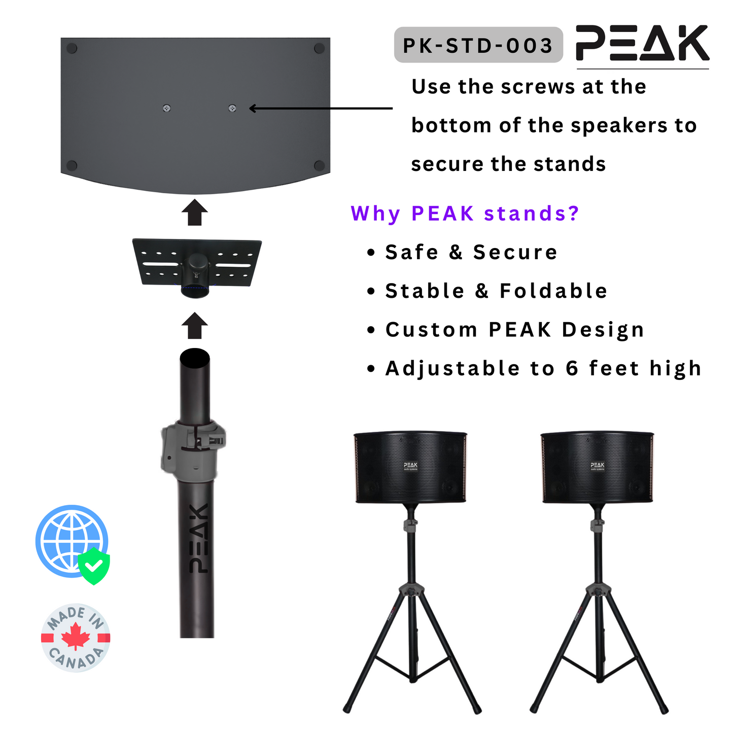 ELITE Pro+ Stage I - Bluetooth Karaoke System - Echo, EQ, 1200W