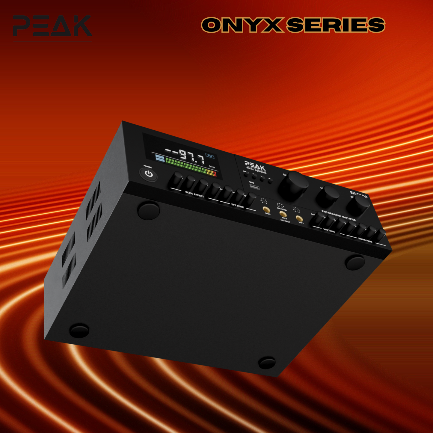 ONYX SERIES Bluetooth Karaoke Power Amplifier - 5000W