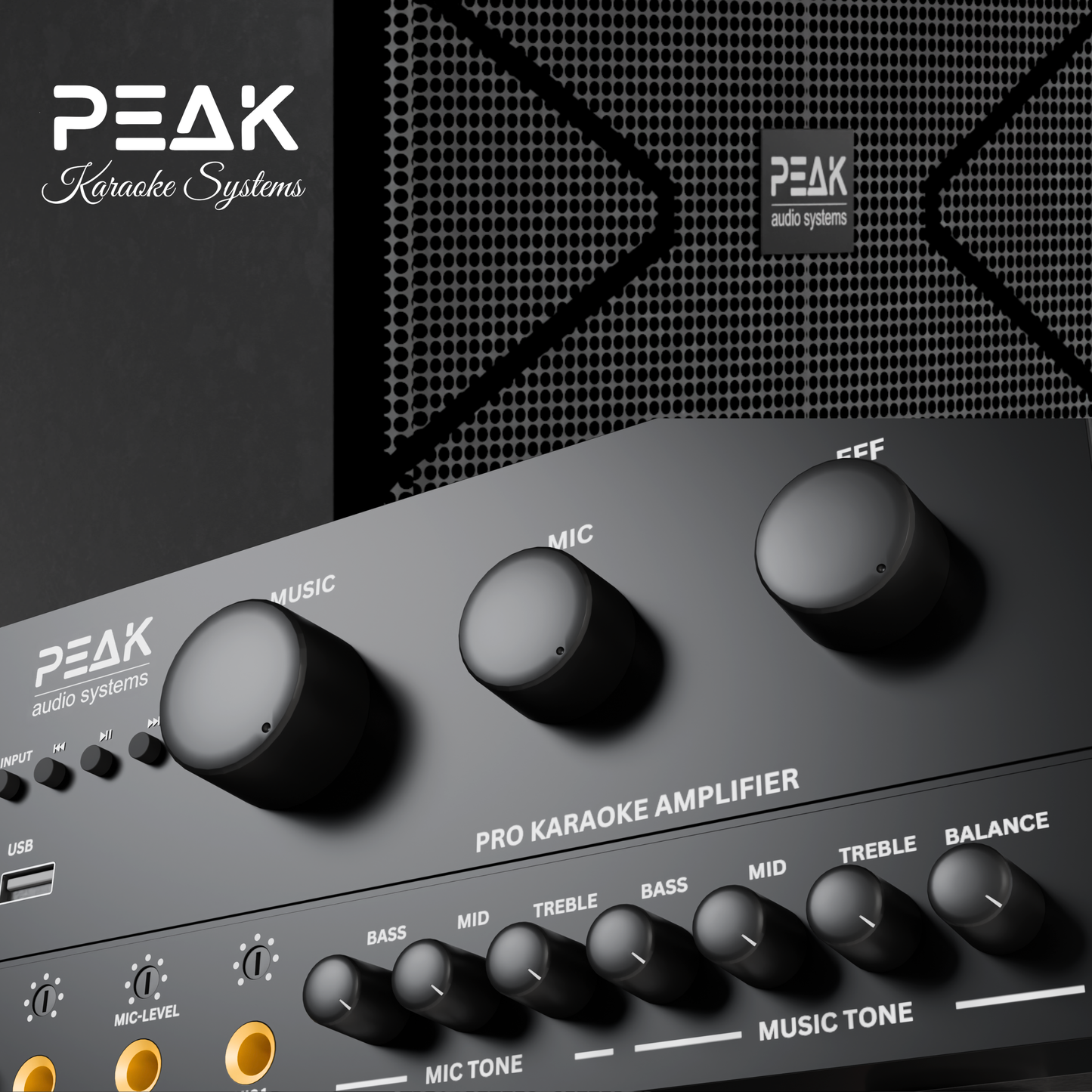 PEAK Karaoke ONYX PREMIUM MAMMOTH STAGE V System -5000W