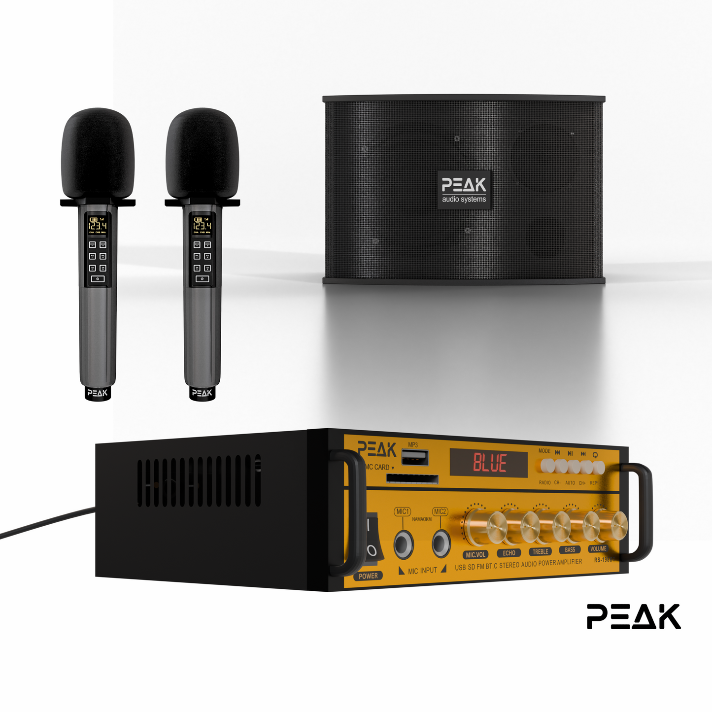 GOLD Pro STAGE I - Bluetooth Karaoke System -600W