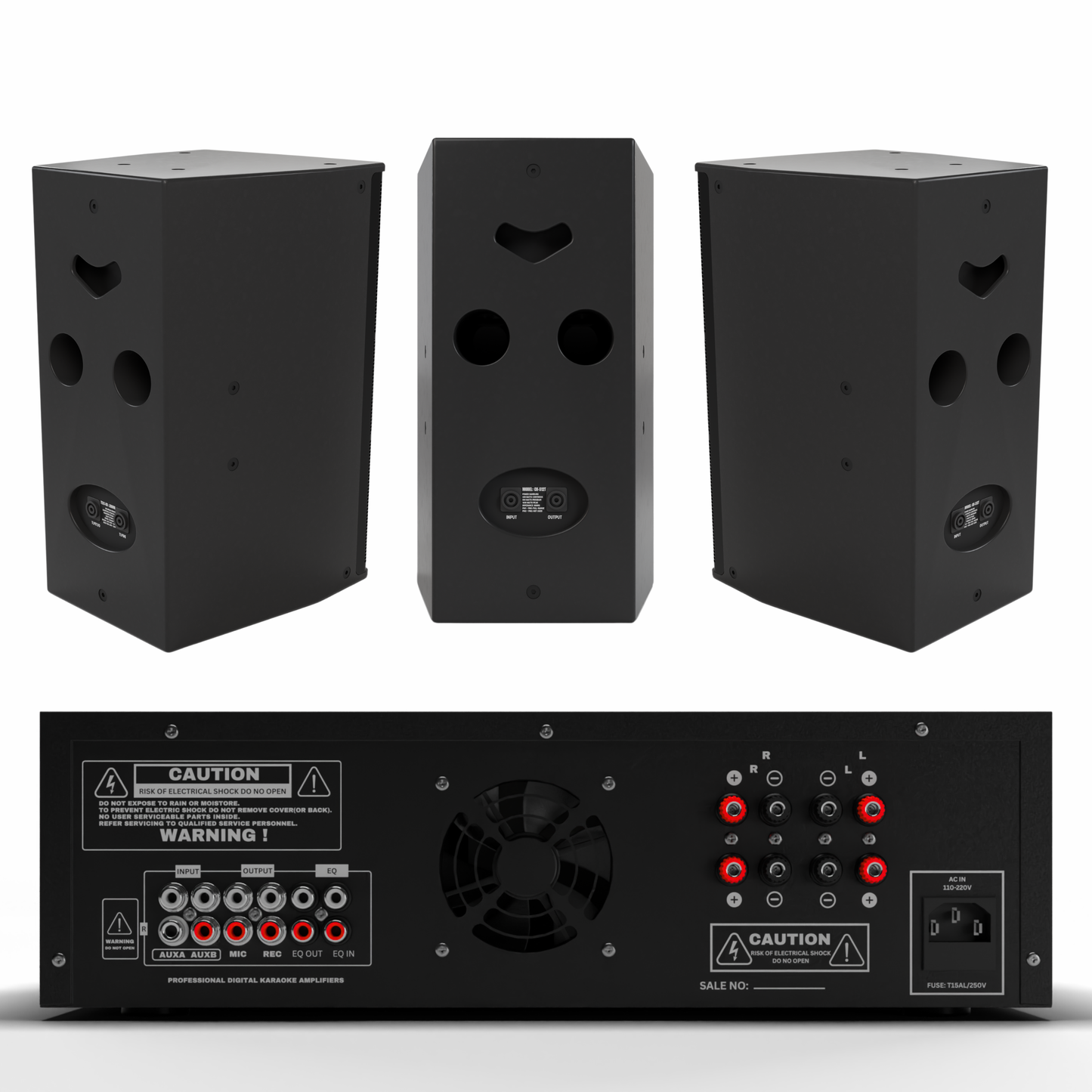 PEAK Karaoke PLATINUM PRO+ MAMMOTH STAGE V System -5000W
