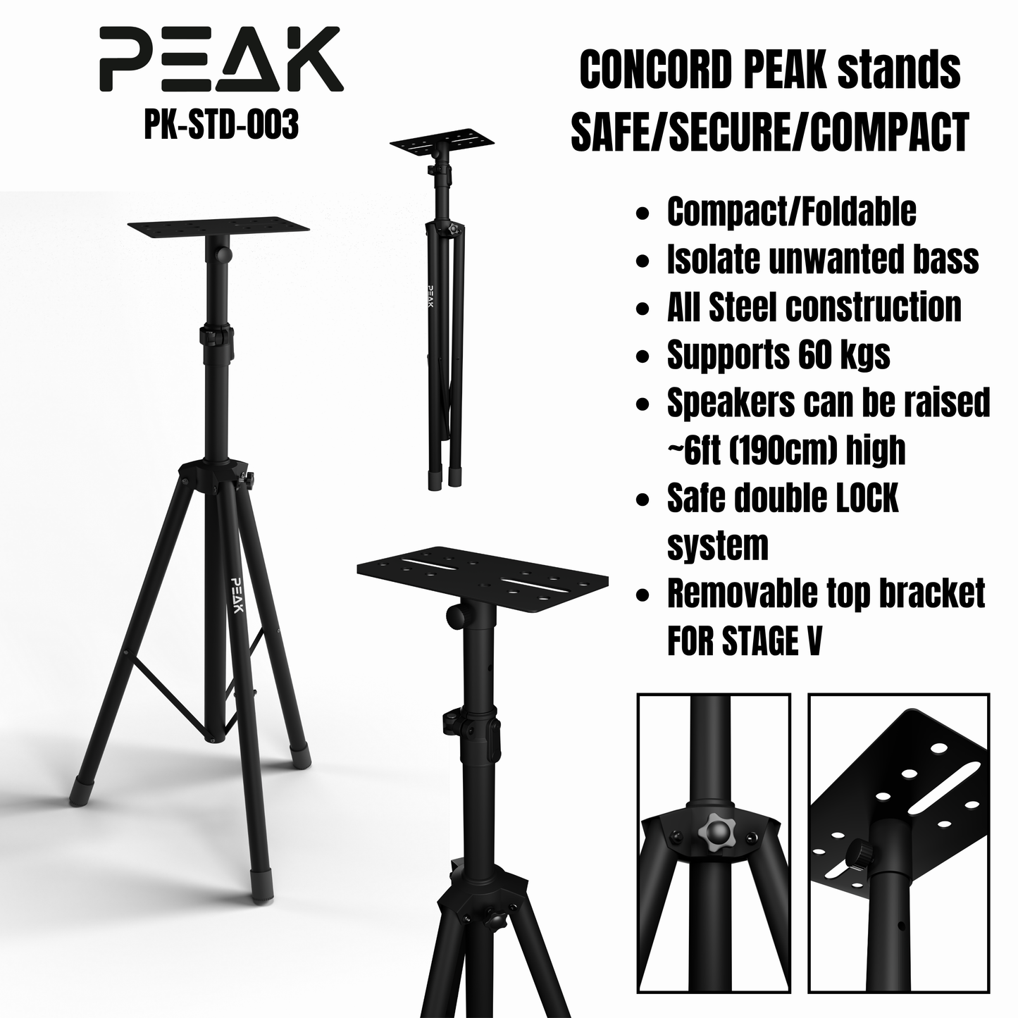 PEAK Karaoke ONYX PREMIUM MAMMOTH STAGE V System -5000W