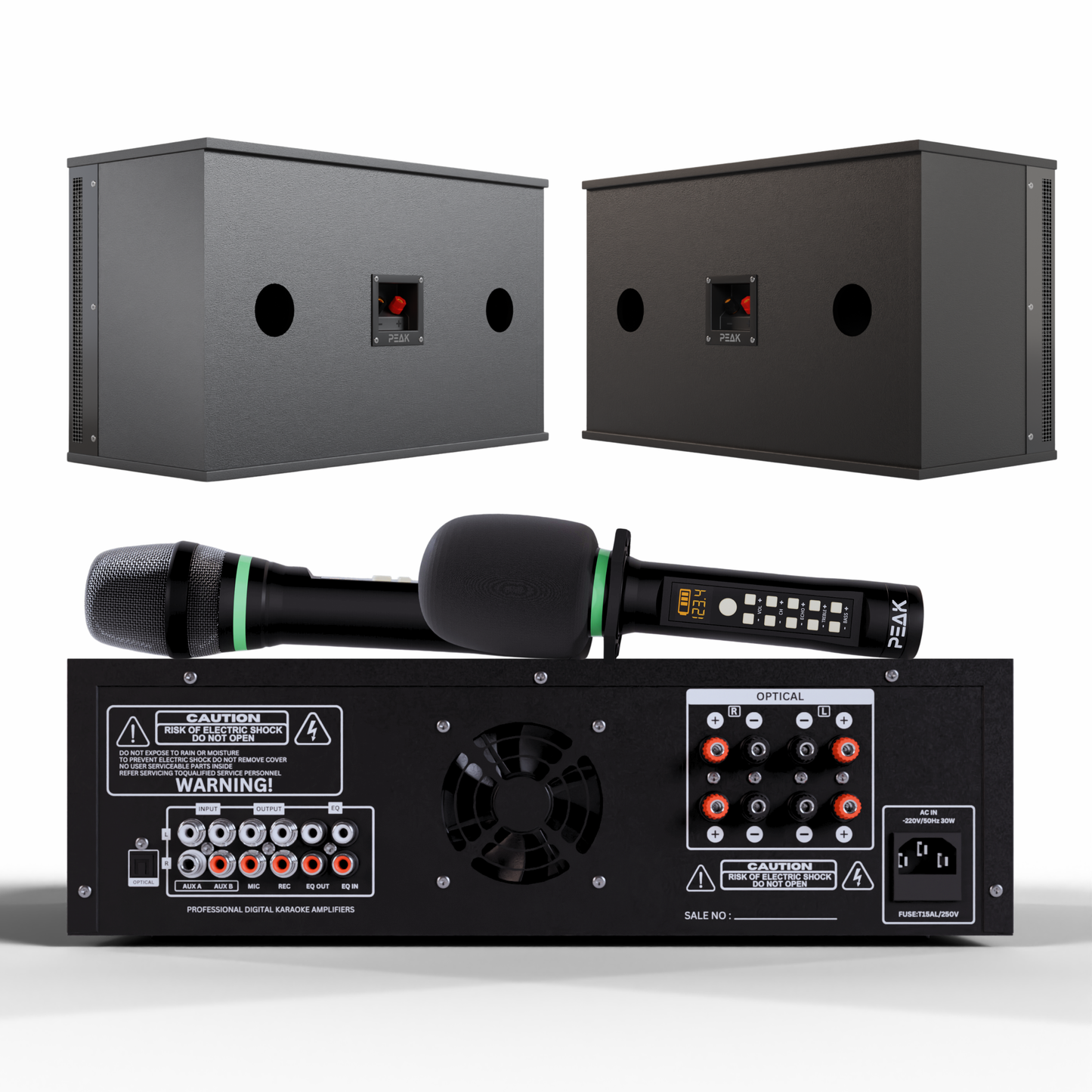 PEAK Karaoke ONYX PREMIUM PRESTIGE STAGE III System -4000W