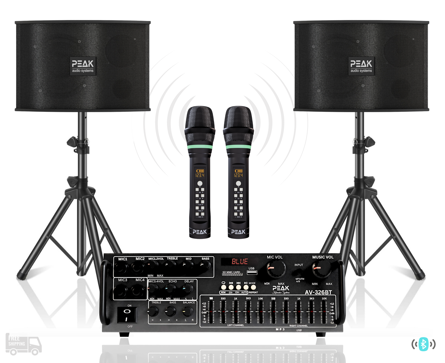 ELITE Premium Stage I System with Echo and EQ- 1200W