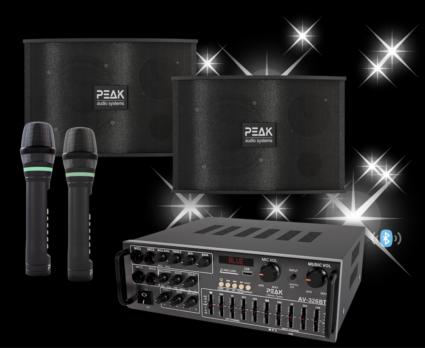 ELITE Premium Stage I System with Echo and EQ- 1200W