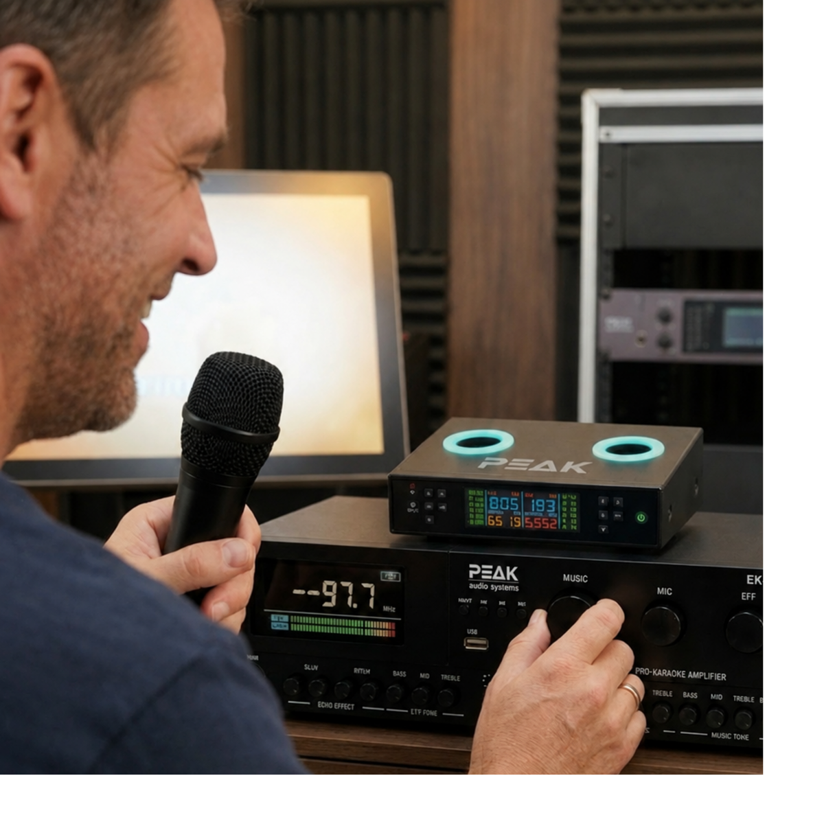 PEAK ONYX PartyHUB Karaoke System - 5000W