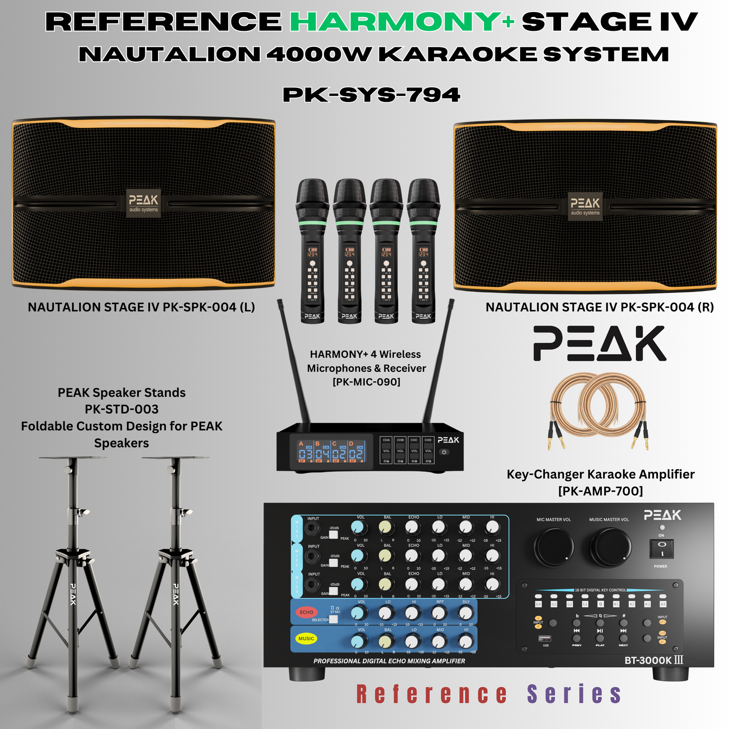 Reference Key-Changer Harmony+ STAGE IV System -4000W