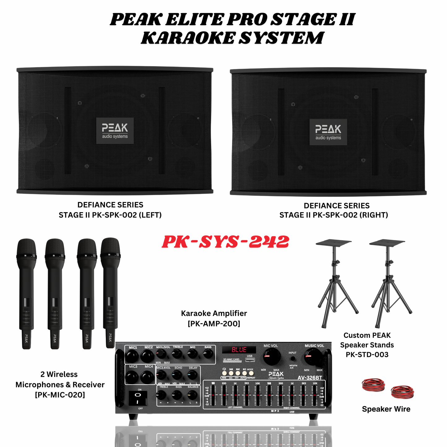 ELITE PRO+ STAGE II Karaoke System - 2000W