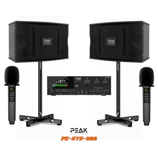PEAK ONYX PRO Stage II DEFIANCE Karaoke System - 3000W