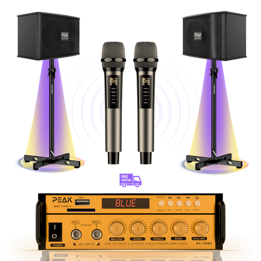GOLD MAX Stage I - Bluetooth Karaoke System -600W