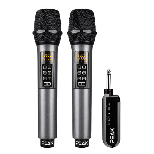 Wireless Proffesional Microphone with Echo and Volume Control