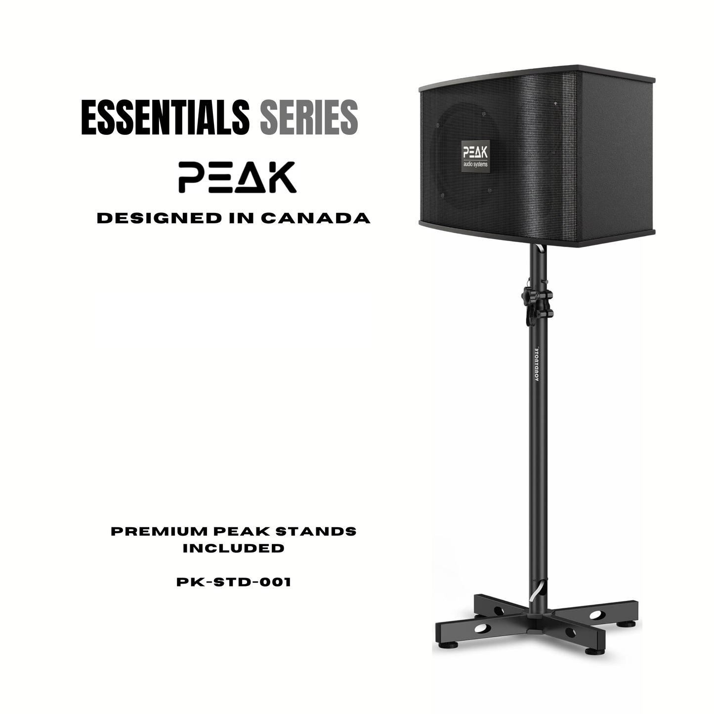 SONIC PRO STAGE I System with Echo and EQ - 1200W