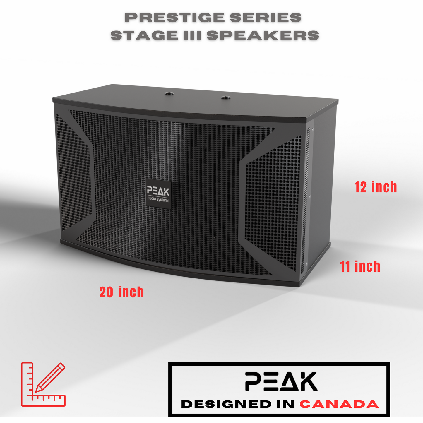 PEAK Karaoke ONYX PREMIUM PRESTIGE STAGE III System -4000W