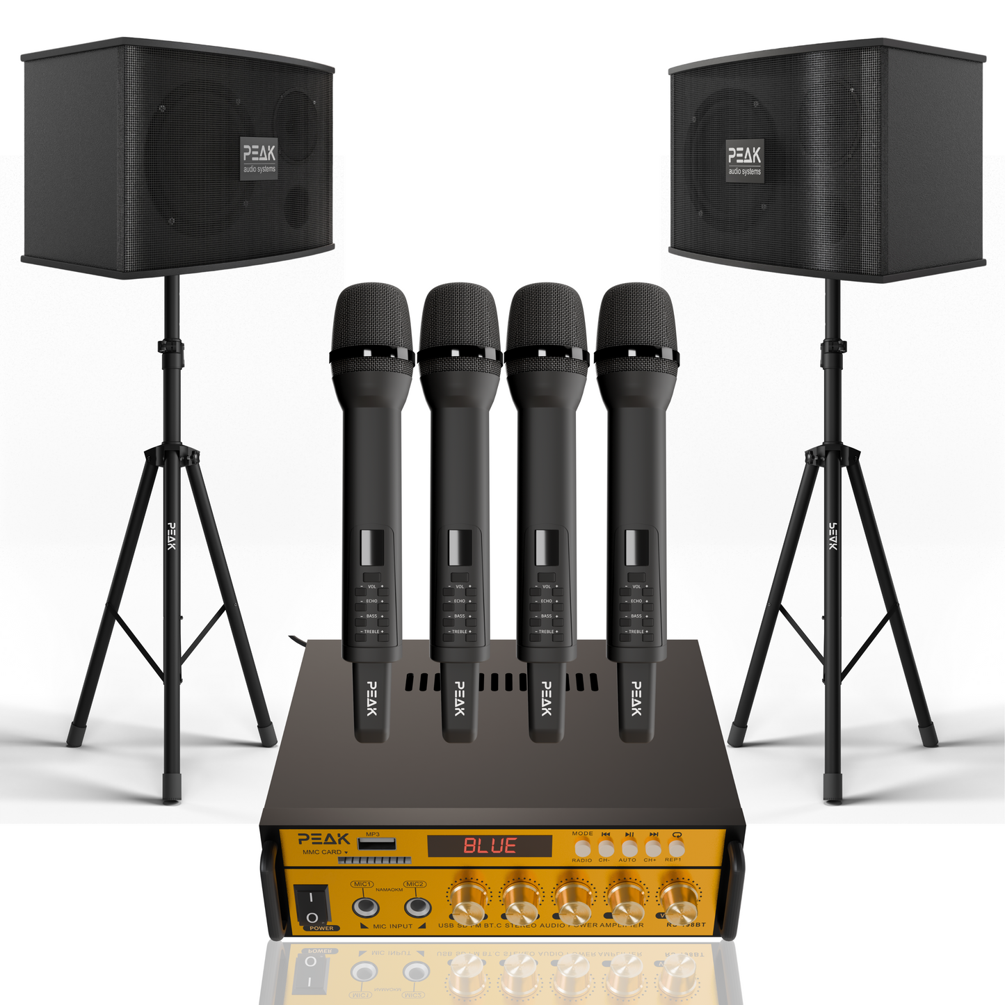 GOLD Pro+ Stage I - Bluetooth Karaoke System -600W