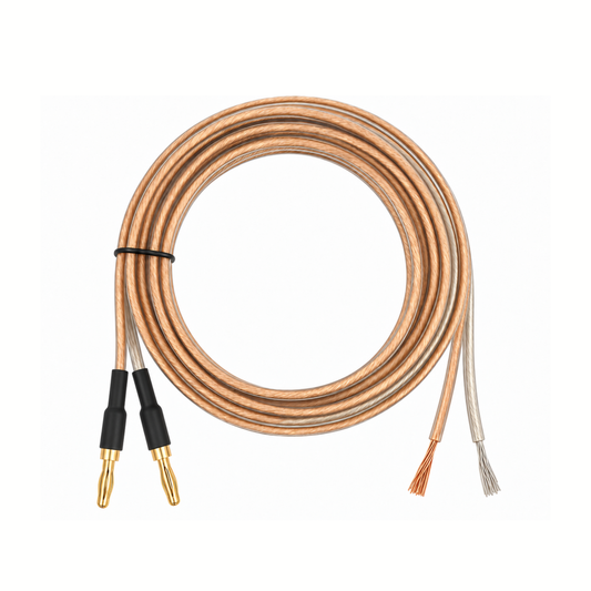 Peak Audio 18 AWG Premium Speaker Cable (Pair, each 12 ft long)