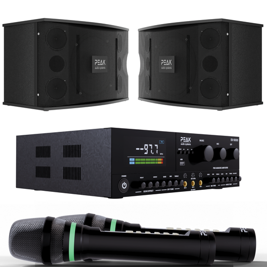 PEAK Karaoke ONYX PREMIUM STAGE II WIRELESS System -3000W