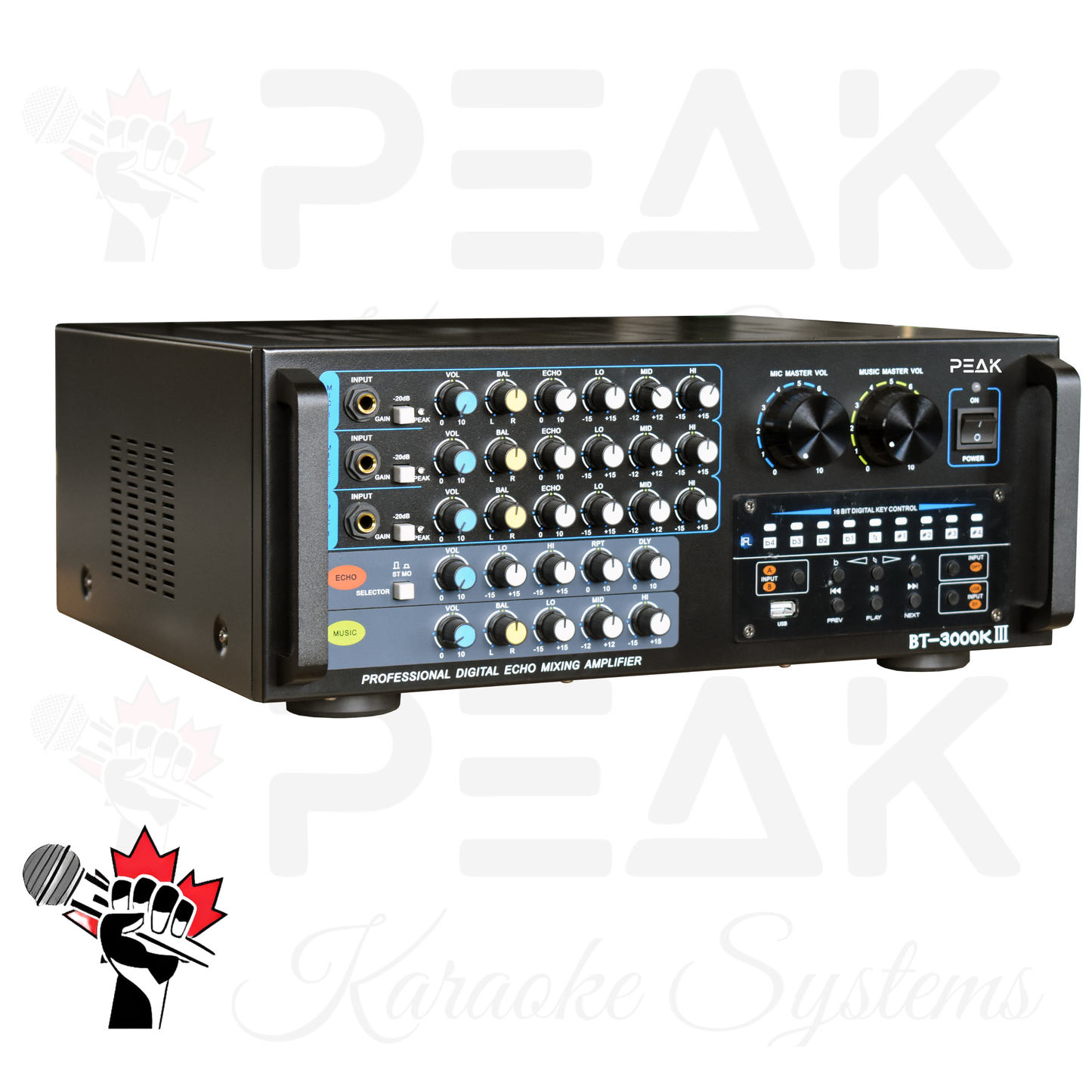REFERENCE KEY-CHANGER SERIES Karaoke Integrated Amplifier - 3000W