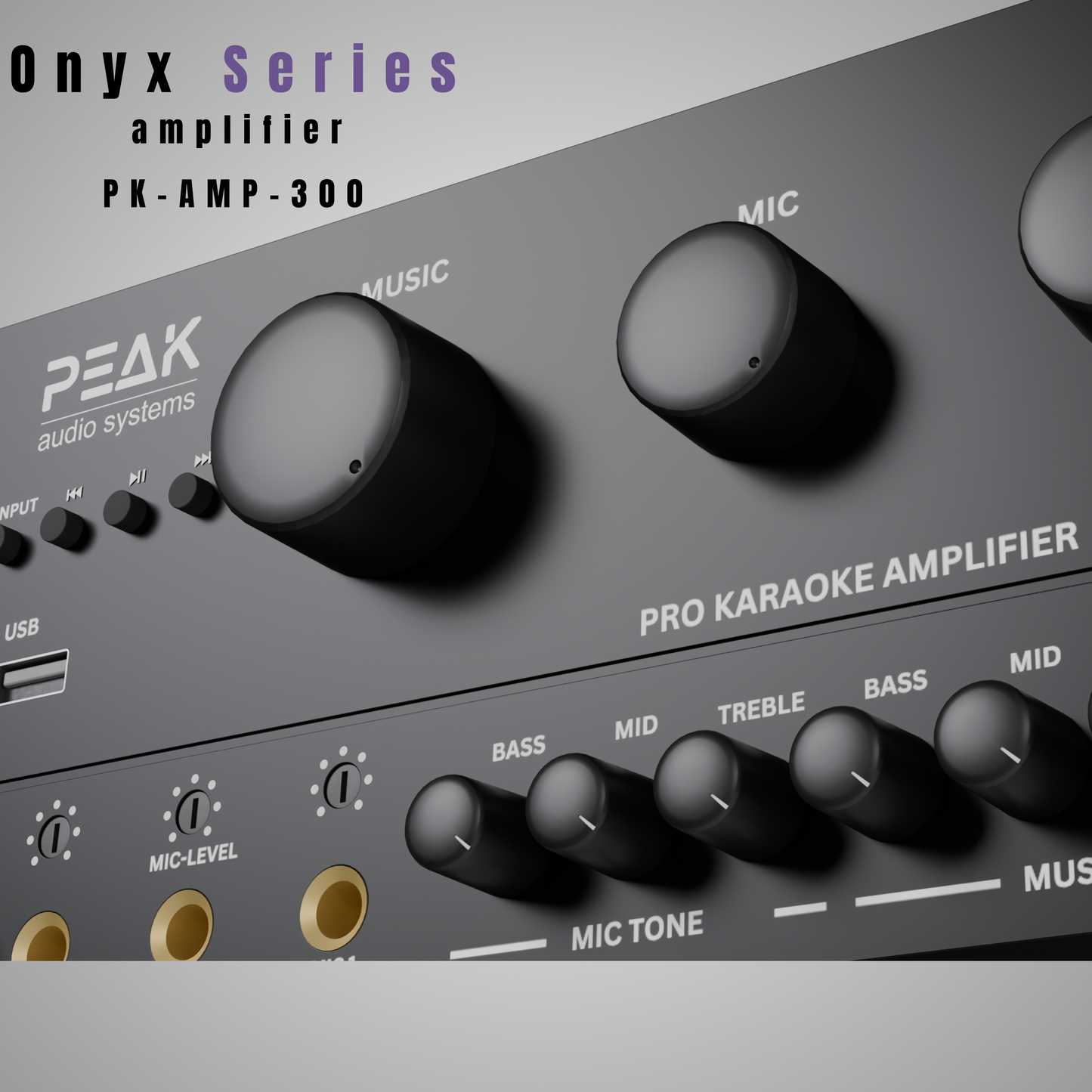 ONYX SERIES Bluetooth Karaoke Power Amplifier - 5000W