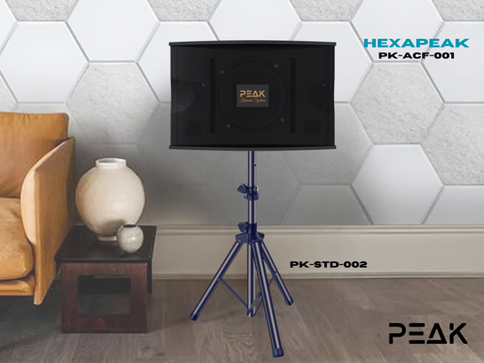 HexaPEAK Acoustic Insulation designed for Karaoke (Grey, 8 panels)