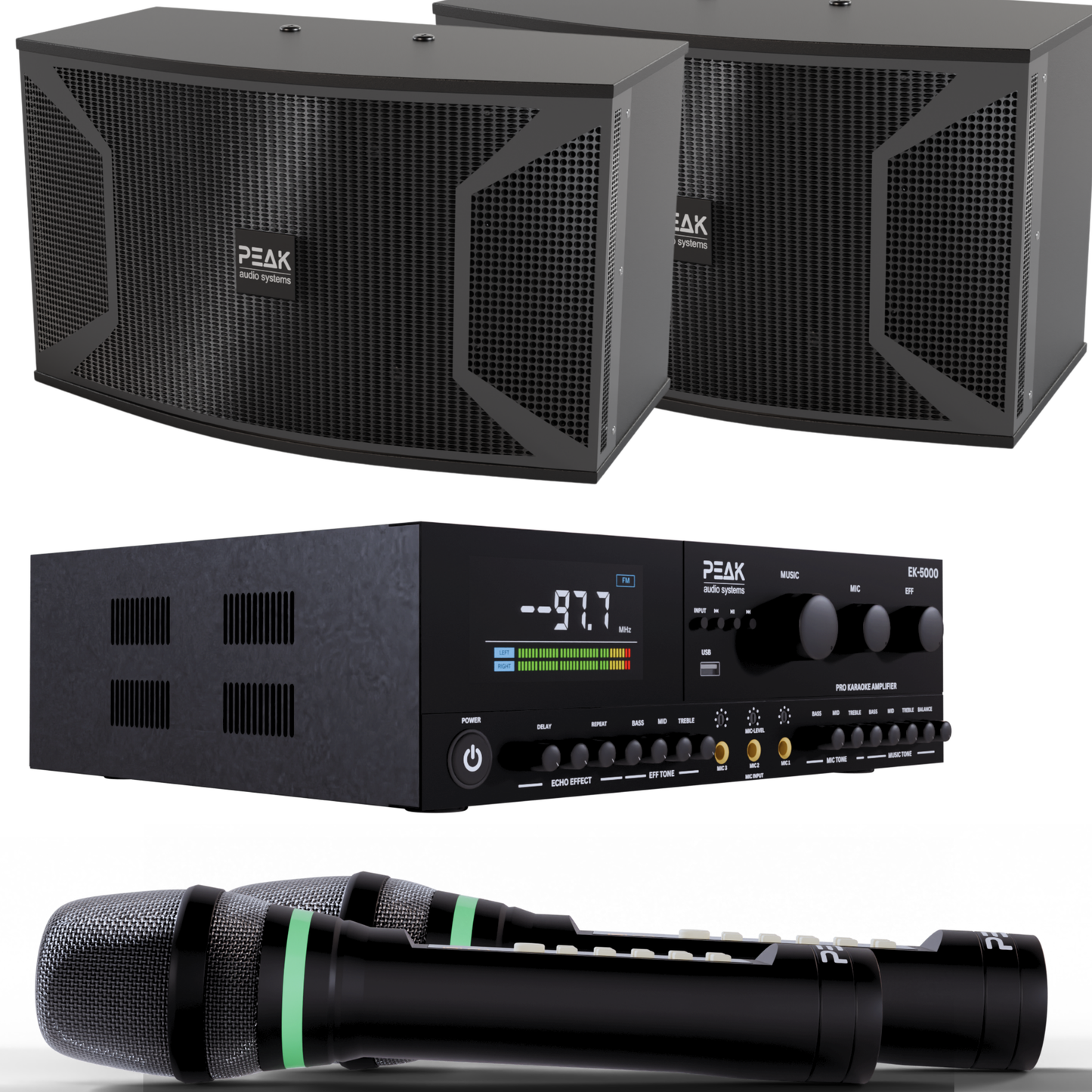 PEAK Karaoke ONYX PREMIUM PRESTIGE STAGE III System -4000W