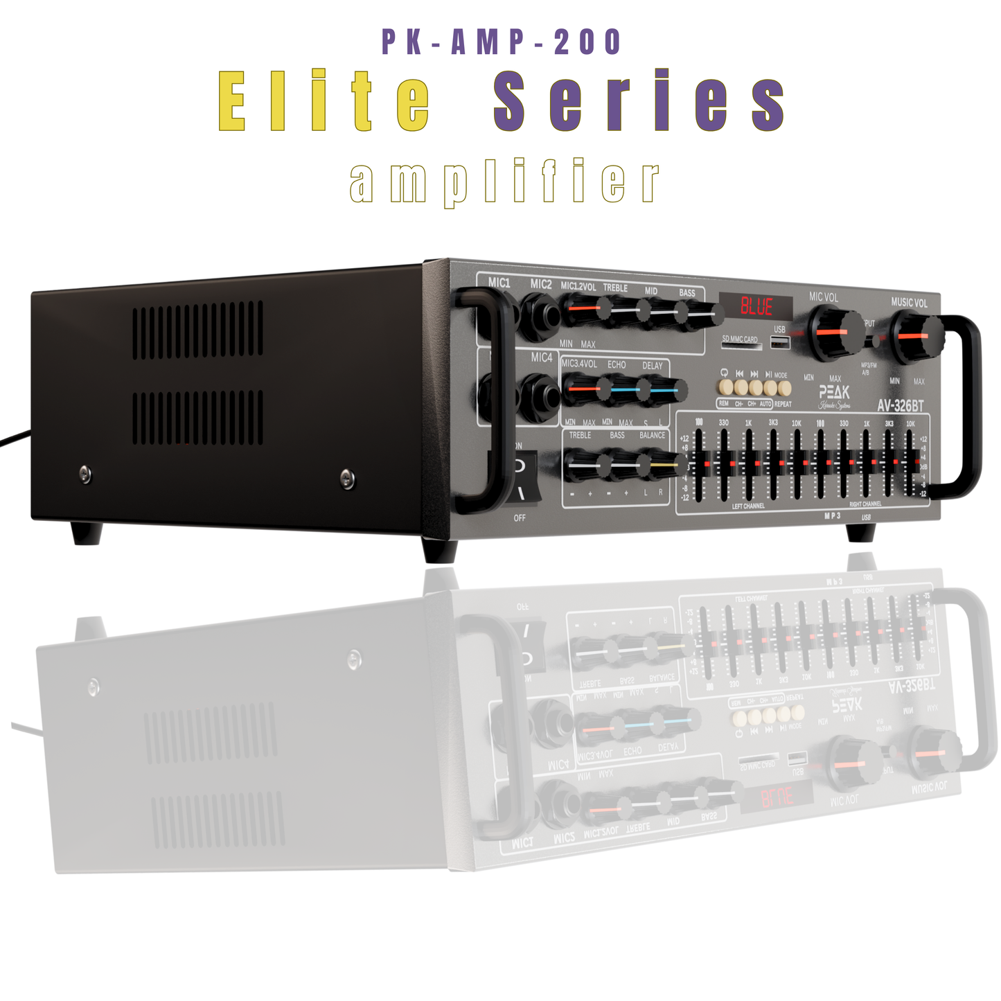 ELITE PRO STAGE I - Bluetooth Karaoke System- 1200W