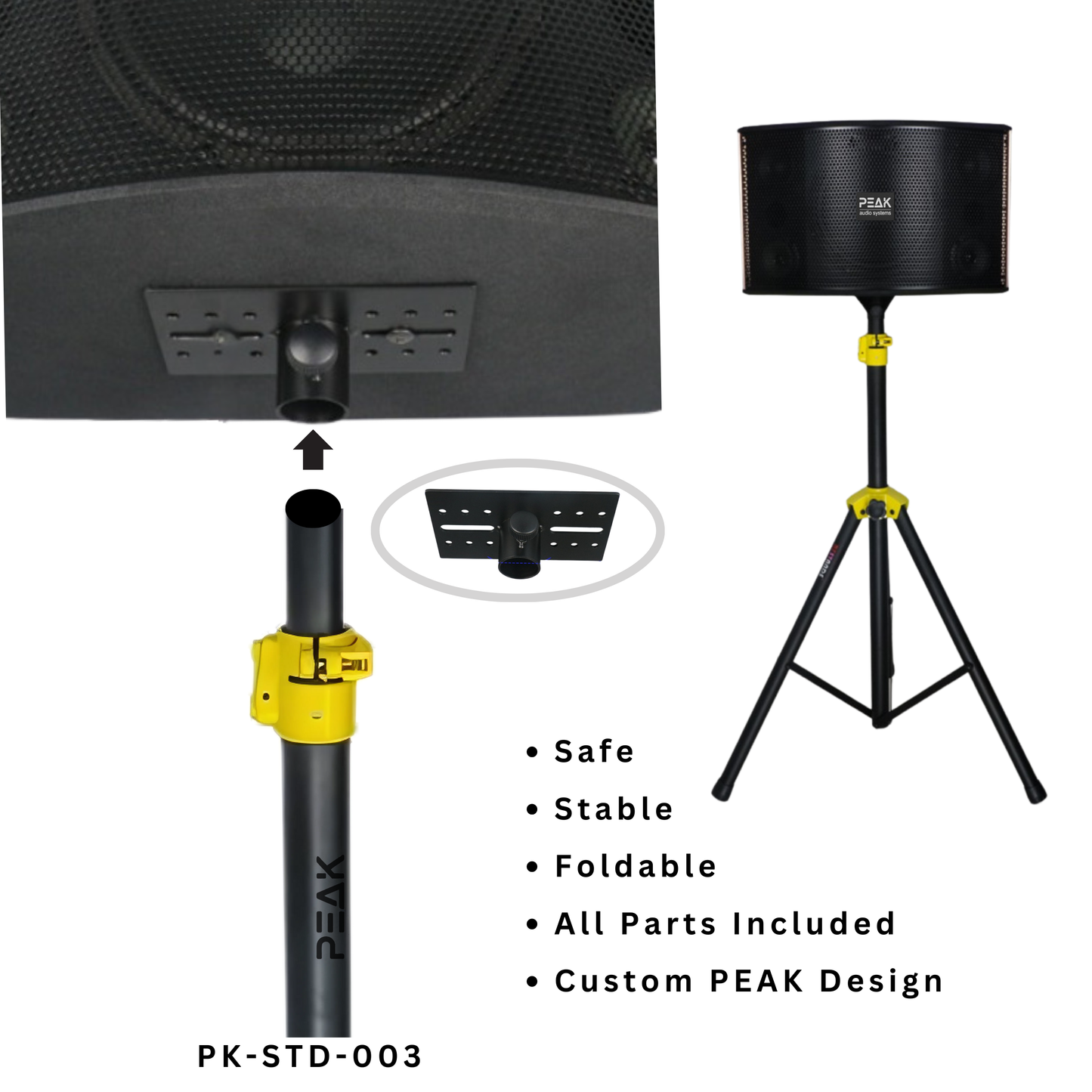 SONIC PRO STAGE I System with Echo and EQ - 1200W