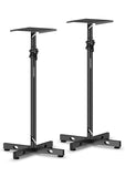 Vondynote Studio Monitor Stands Adjustable Height with Cable Management