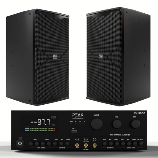 PEAK Karaoke ONYX PREMIUM MAMMOTH STAGE V System -5000W