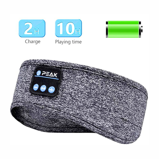 Bluetooth Headband | Secure Comfort meets Audio Perfection (Grey)
