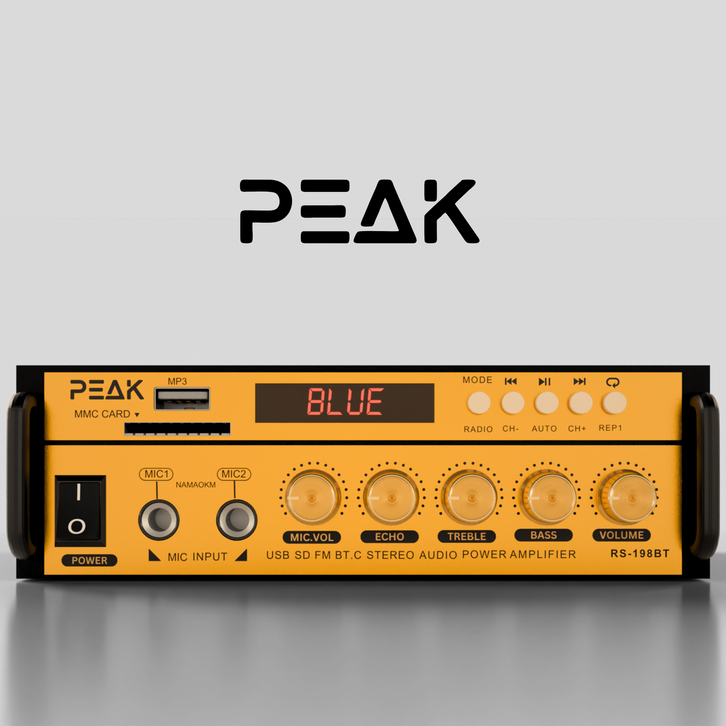 GOLD SERIES Bluetooth Karaoke Power Amplifier - 600W