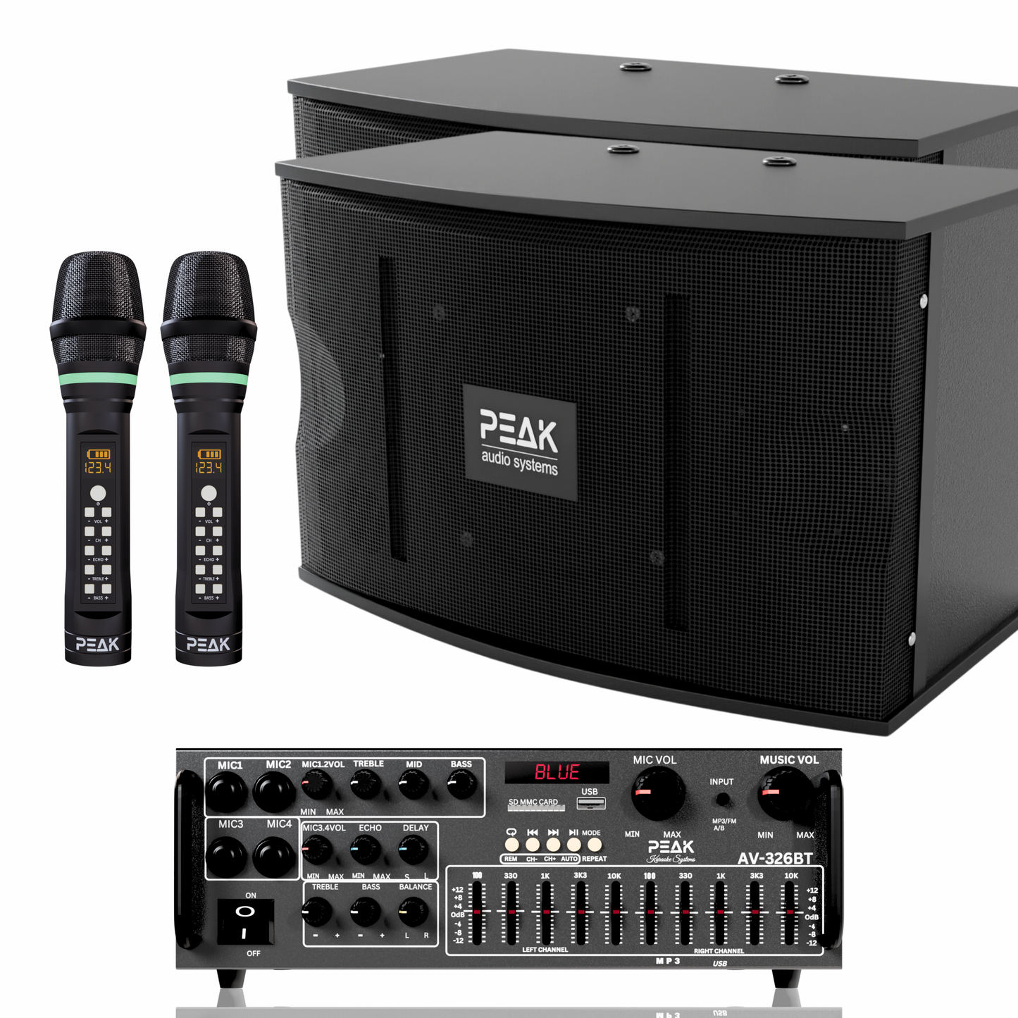 ELITE Premium Stage II Bluetooth Karaoke System - 2000W