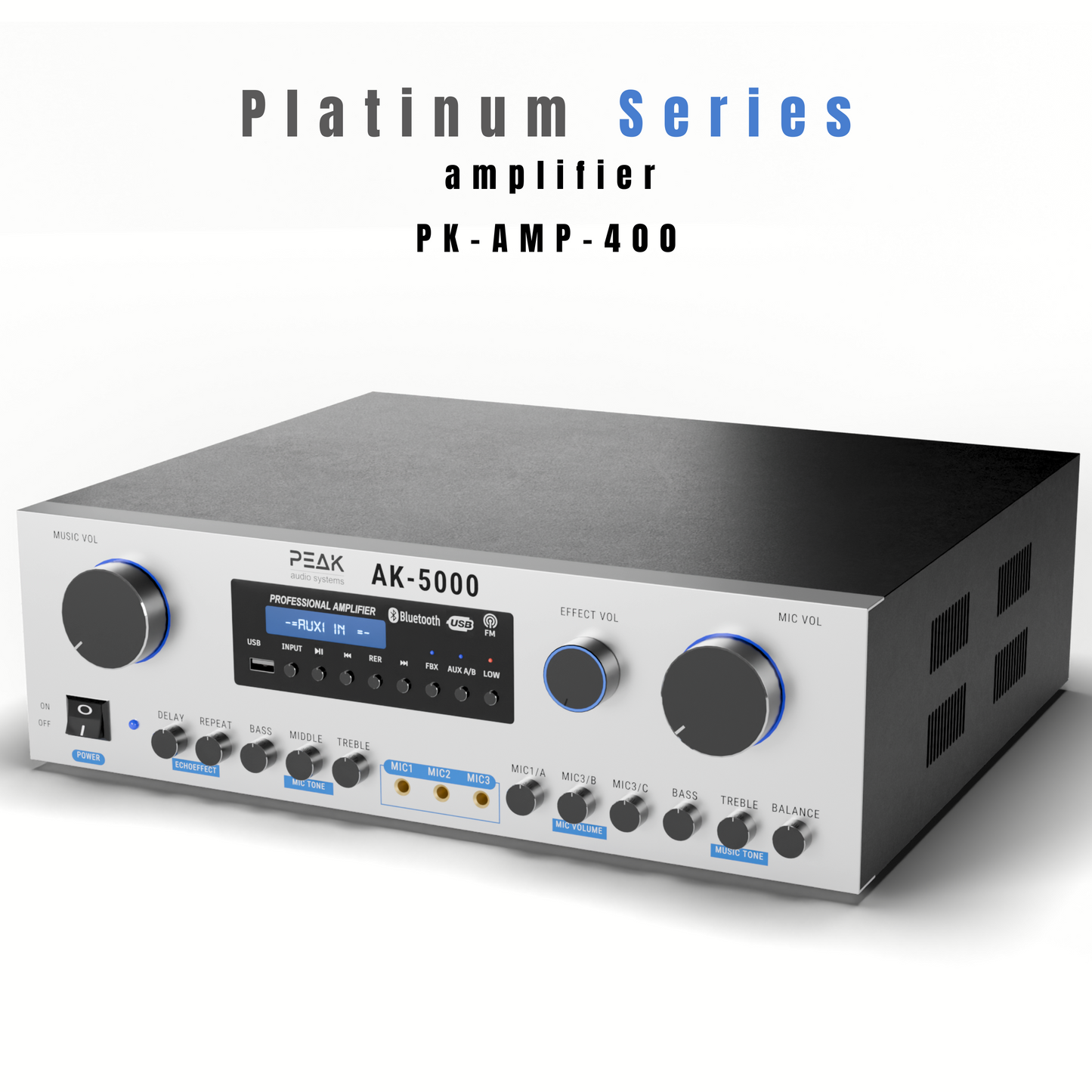 PEAK Karaoke PLATINUM PREMIUM STAGE II WIRELESS System -3000W