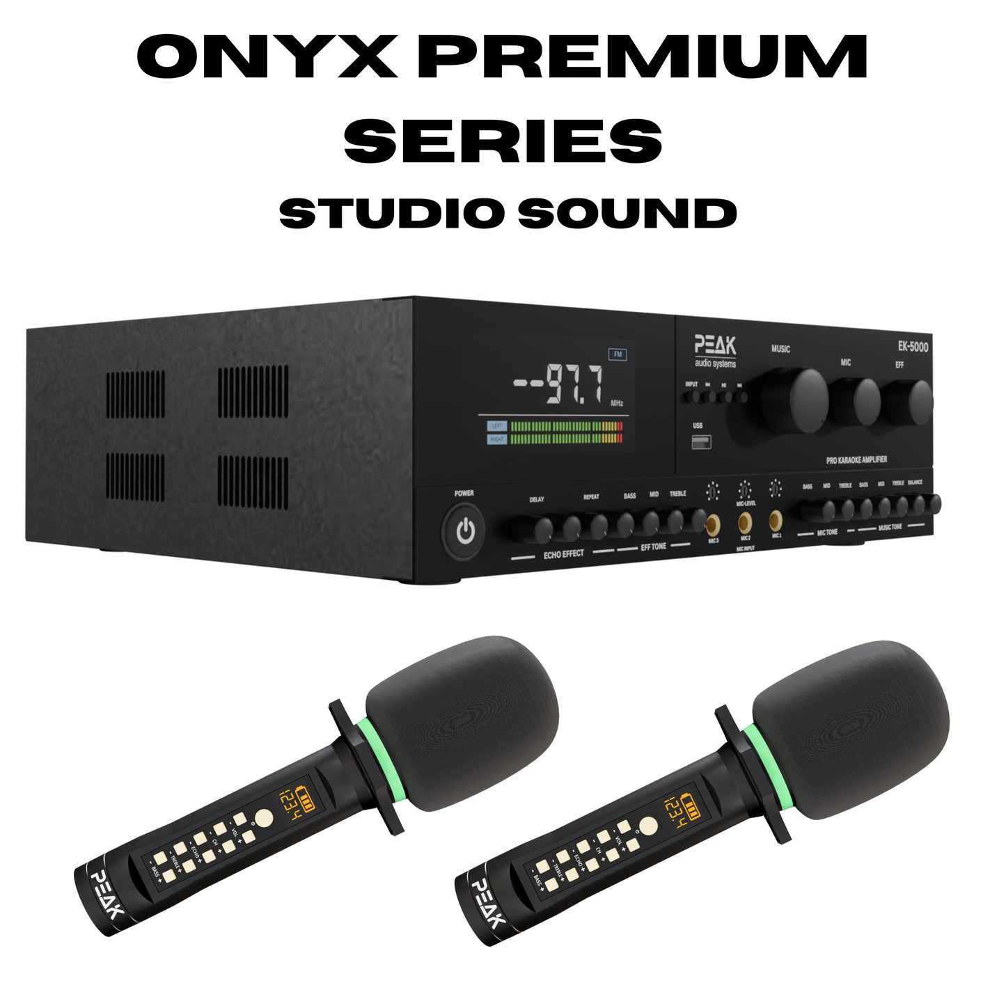 PEAK Karaoke ONYX PREMIUM MAMMOTH STAGE V System -5000W