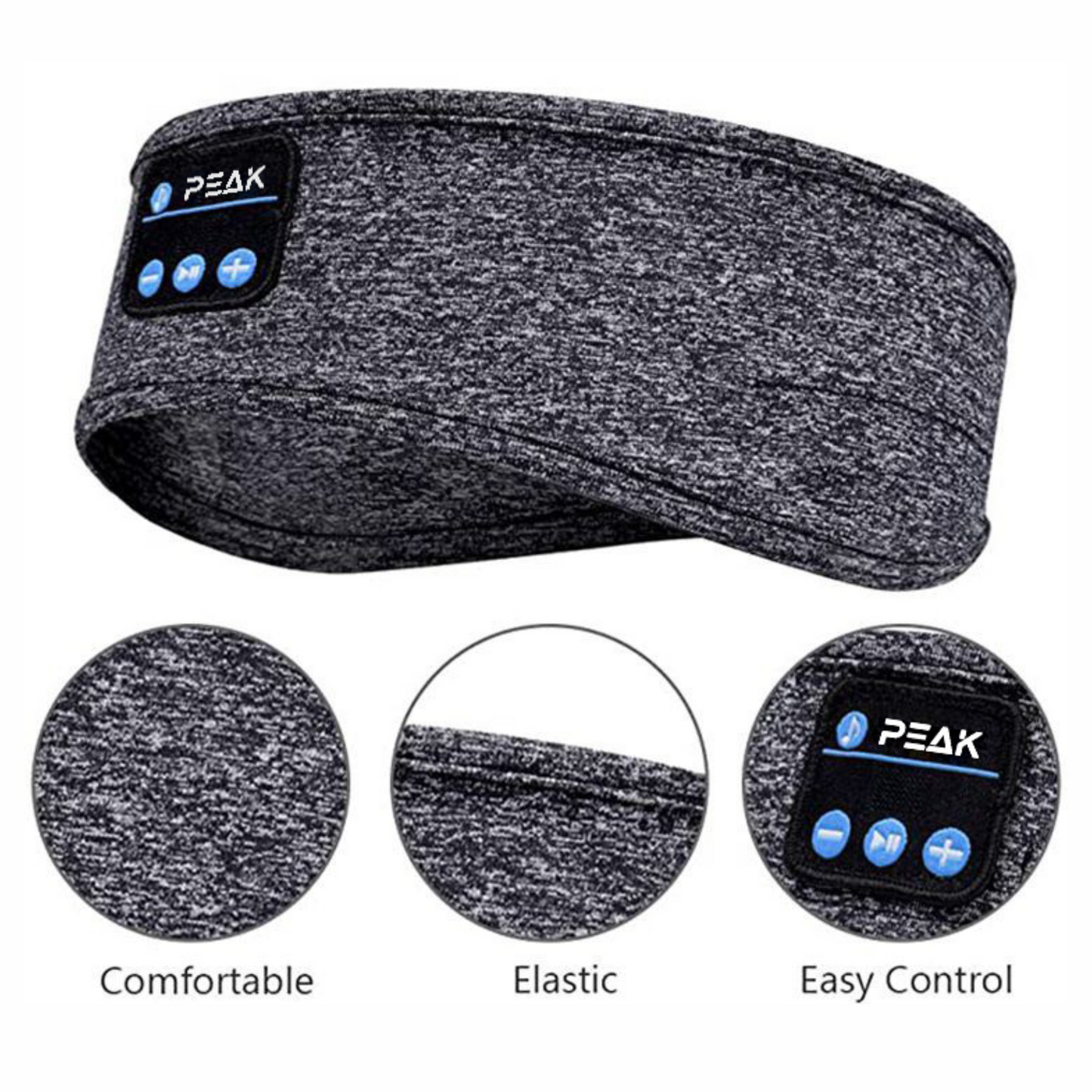 Bluetooth Headband (Grey)
