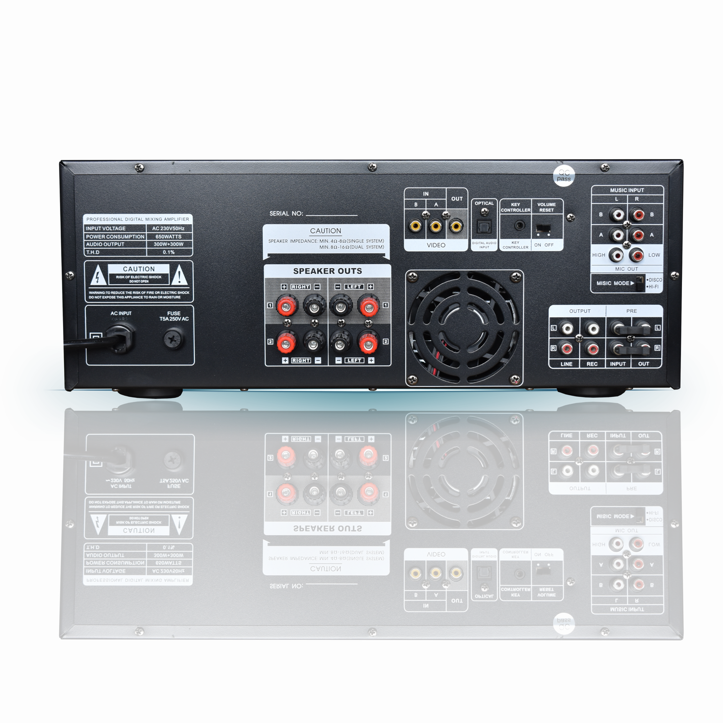 REFERENCE KEY-CHANGER SERIES Karaoke Integrated Amplifier - 3000W