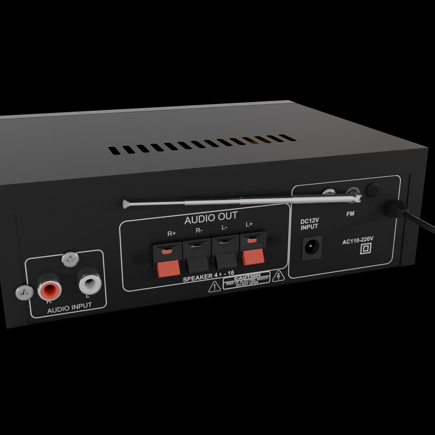 GOLD SERIES Bluetooth Karaoke Power Amplifier - 600W