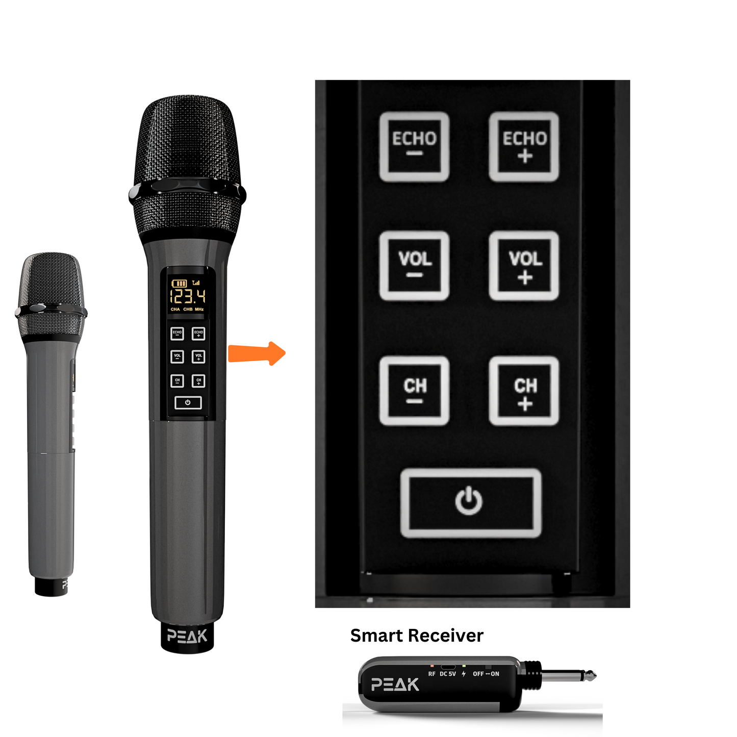 GOLD Pro STAGE I - Bluetooth Karaoke System -600W