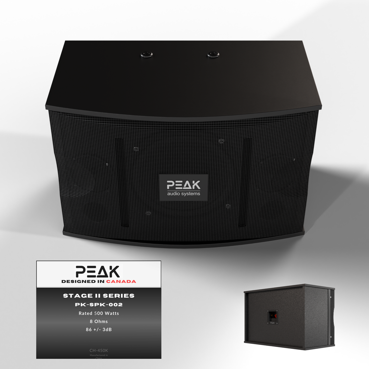 PEAK Karaoke ONYX PREMIUM STAGE II WIRELESS System -3000W