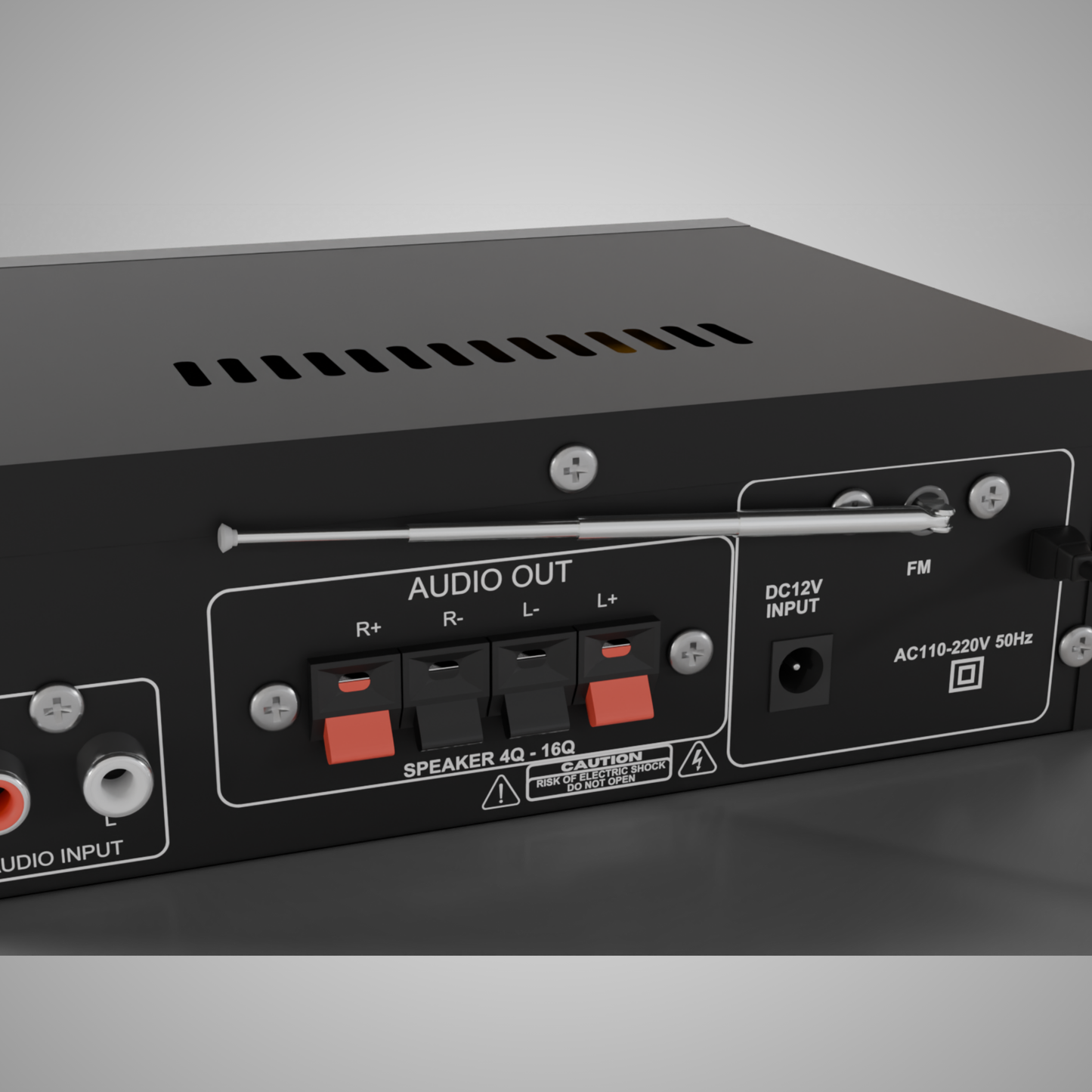 GOLD SERIES Bluetooth Karaoke Power Amplifier - 600W