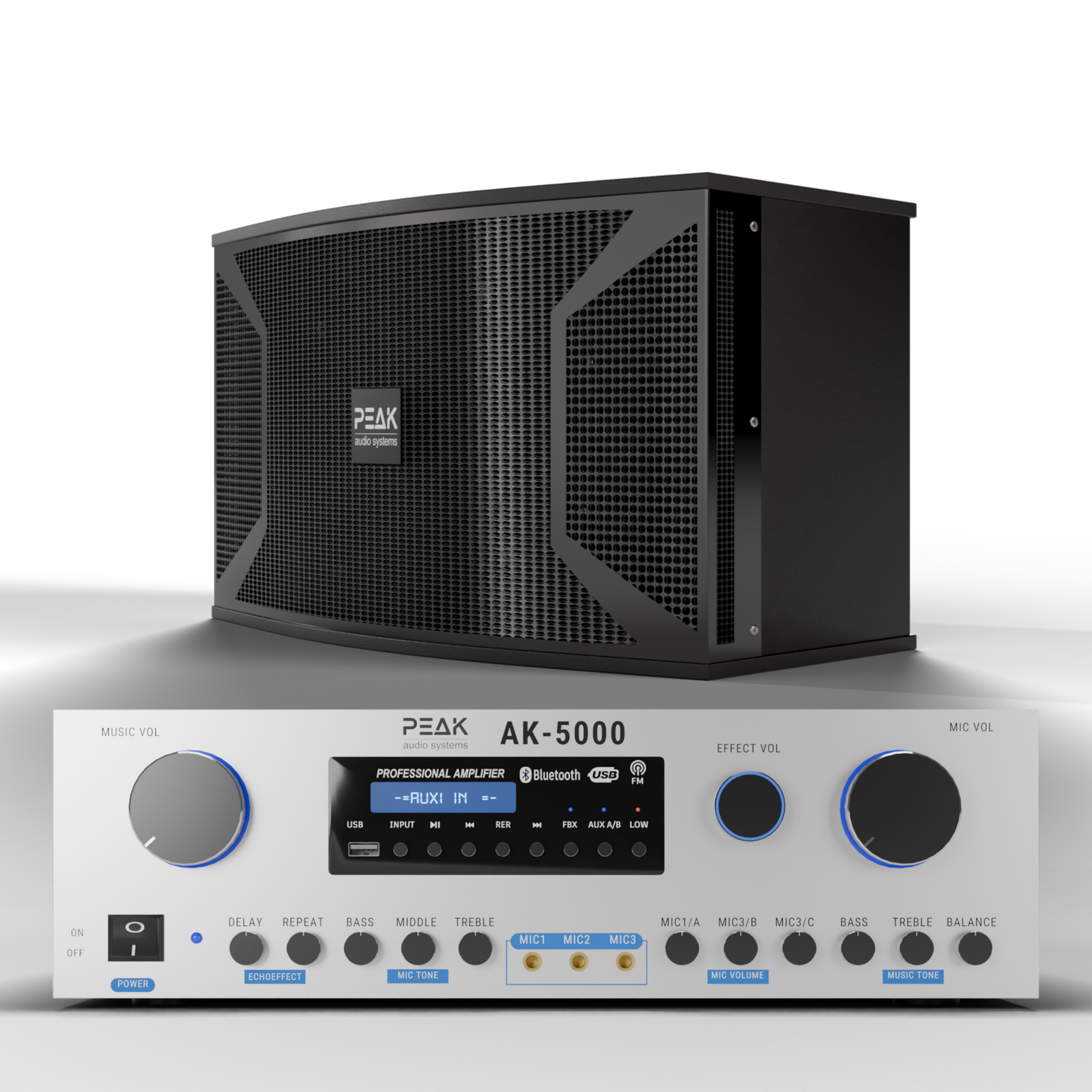 PEAK Karaoke PLATINUM PRO+ LONG RANGE PRESTIGE STAGE III System -4000W