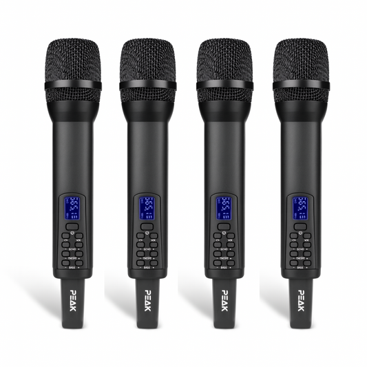 Sonetto+ Reference Series | Wireless Microphone Set of 4 with Studio-Grade Controls