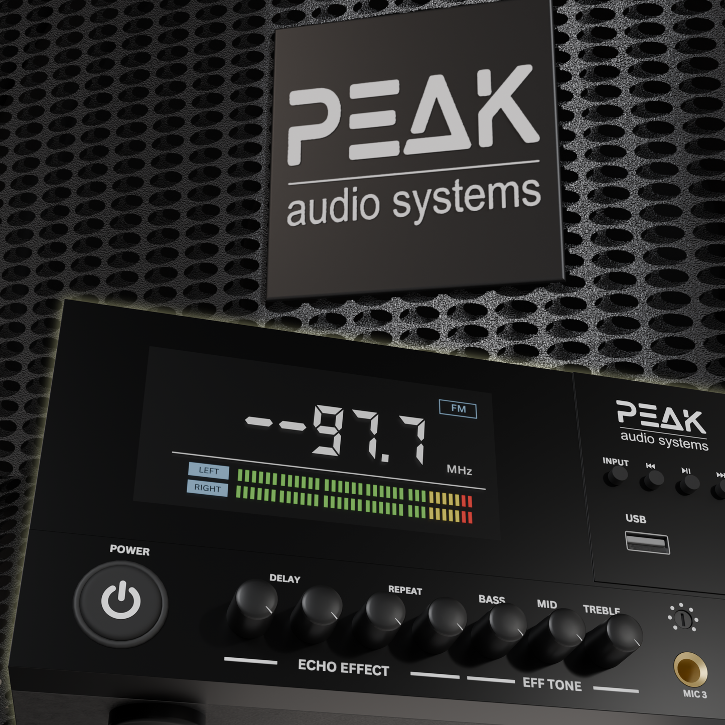 PEAK Karaoke ONYX PREMIUM PRESTIGE STAGE III System -4000W