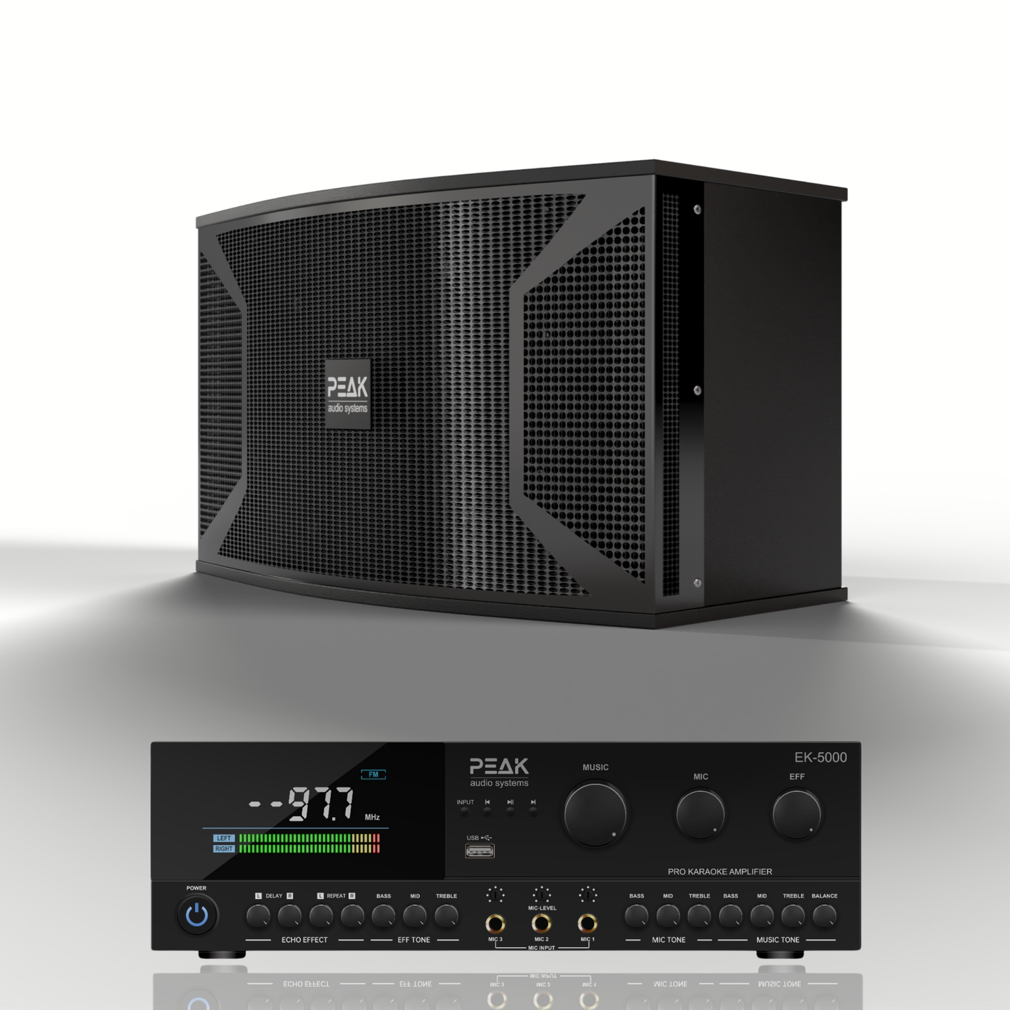PEAK Karaoke ONYX PREMIUM PRESTIGE STAGE III System -4000W