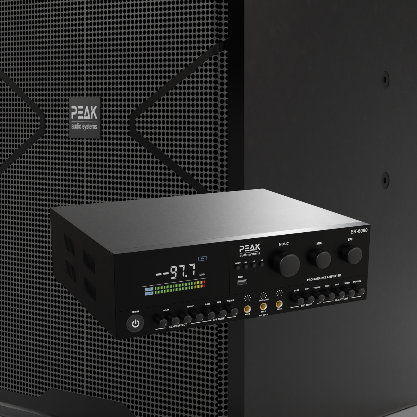 PEAK Karaoke SIGNATURE PRO+ MAMMOTH STAGE V System -6000W