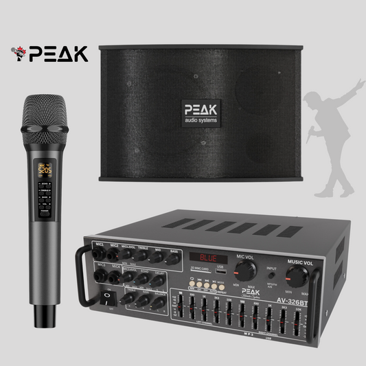 SONIC PRO STAGE I System with Echo and EQ - 1200W