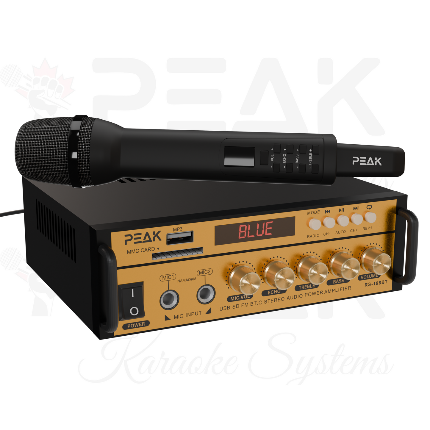 GOLD Pro+ Stage I - Bluetooth Karaoke System -600W