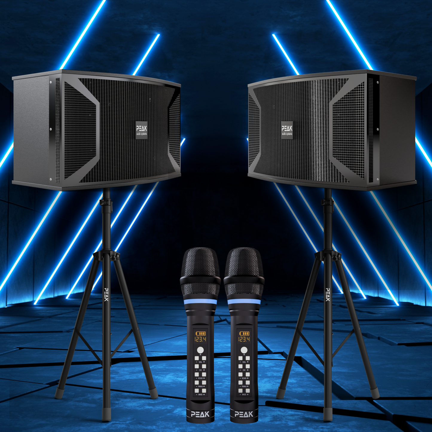 PEAK Karaoke ONYX PREMIUM PRESTIGE STAGE III System -4000W