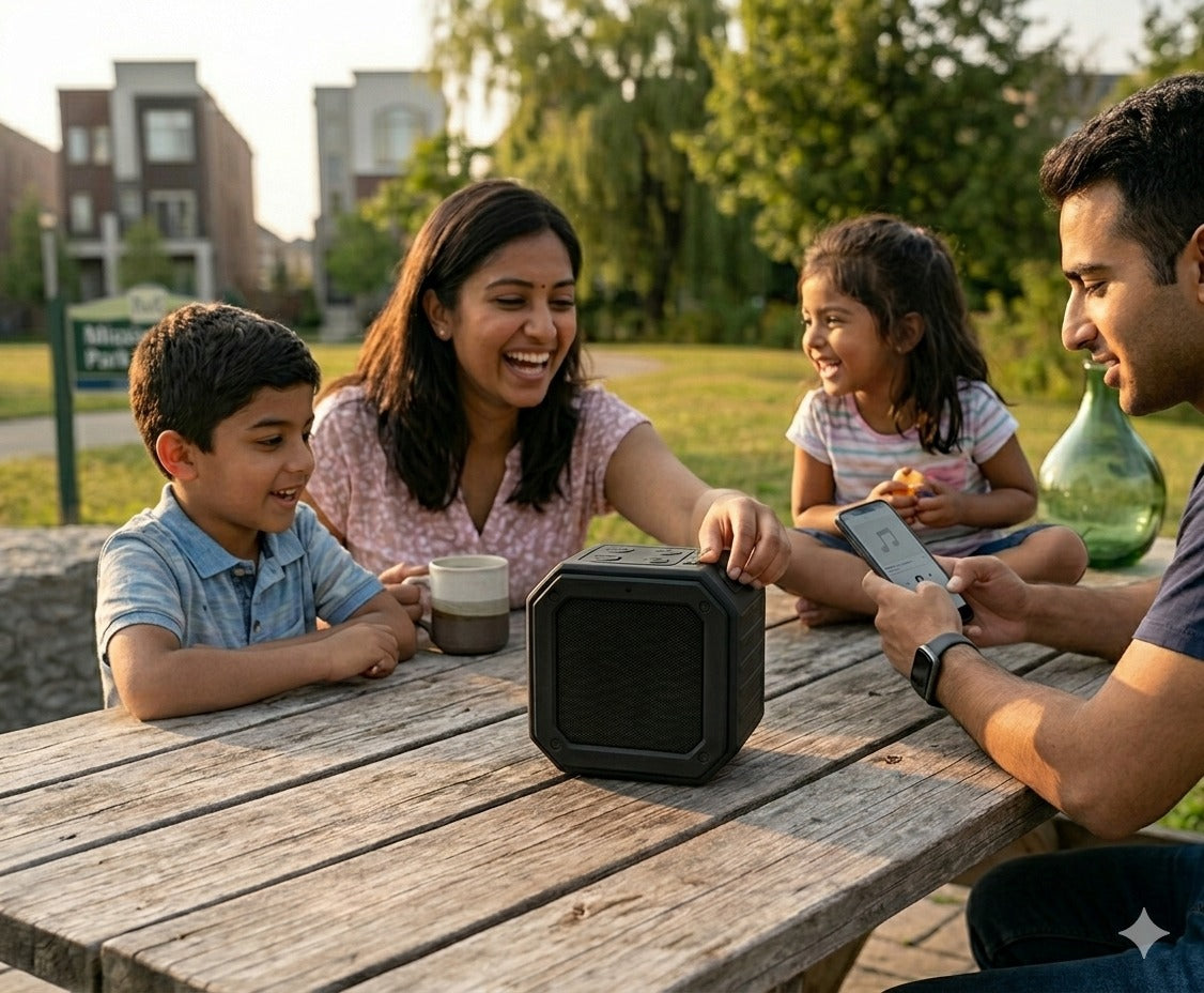 Bluetooth Speaker | PEAK Sonic Golf Cube, Rugged design, Golf, meets Audio Perfection