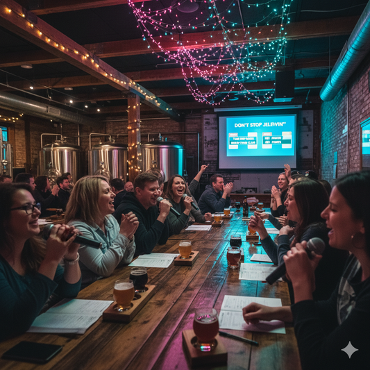 Pro Singing, Sip, and Celebrate: Peak Karaoke x Rouge River Brewery